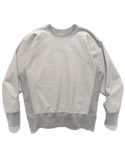 Stretch Crew Pullover Fether Grey