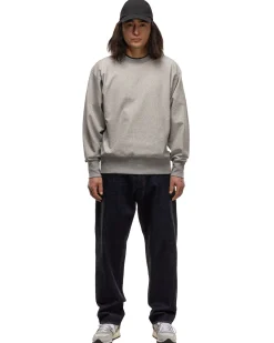 Stretch Crew Pullover Fether Grey