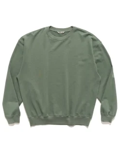 Super High Gauze Sweat P/O Dusty Green