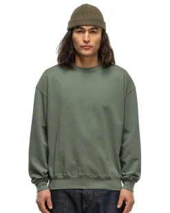 Super High Gauze Sweat P/O Dusty Green