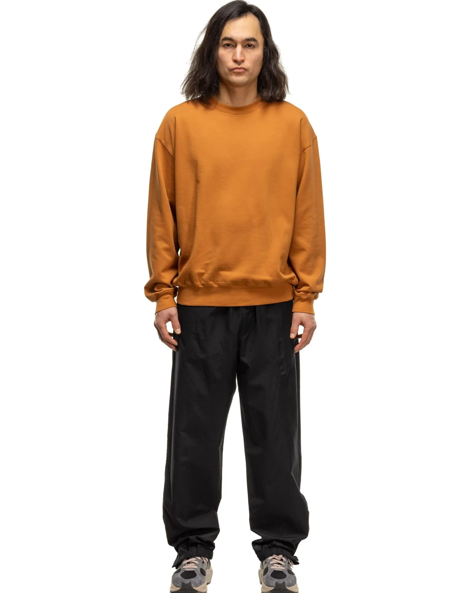 Super High Gauze Sweat P/O Light Brown