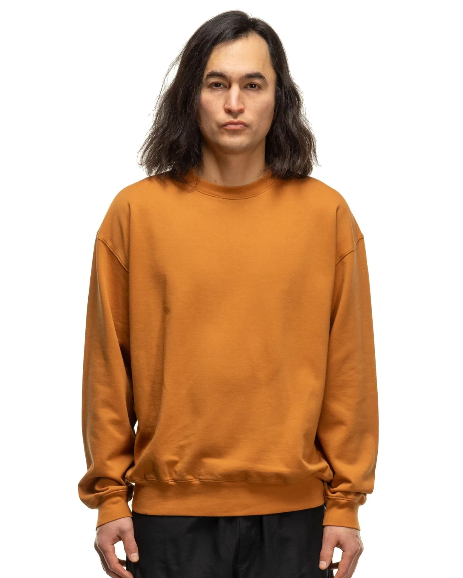 Super High Gauze Sweat P/O Light Brown