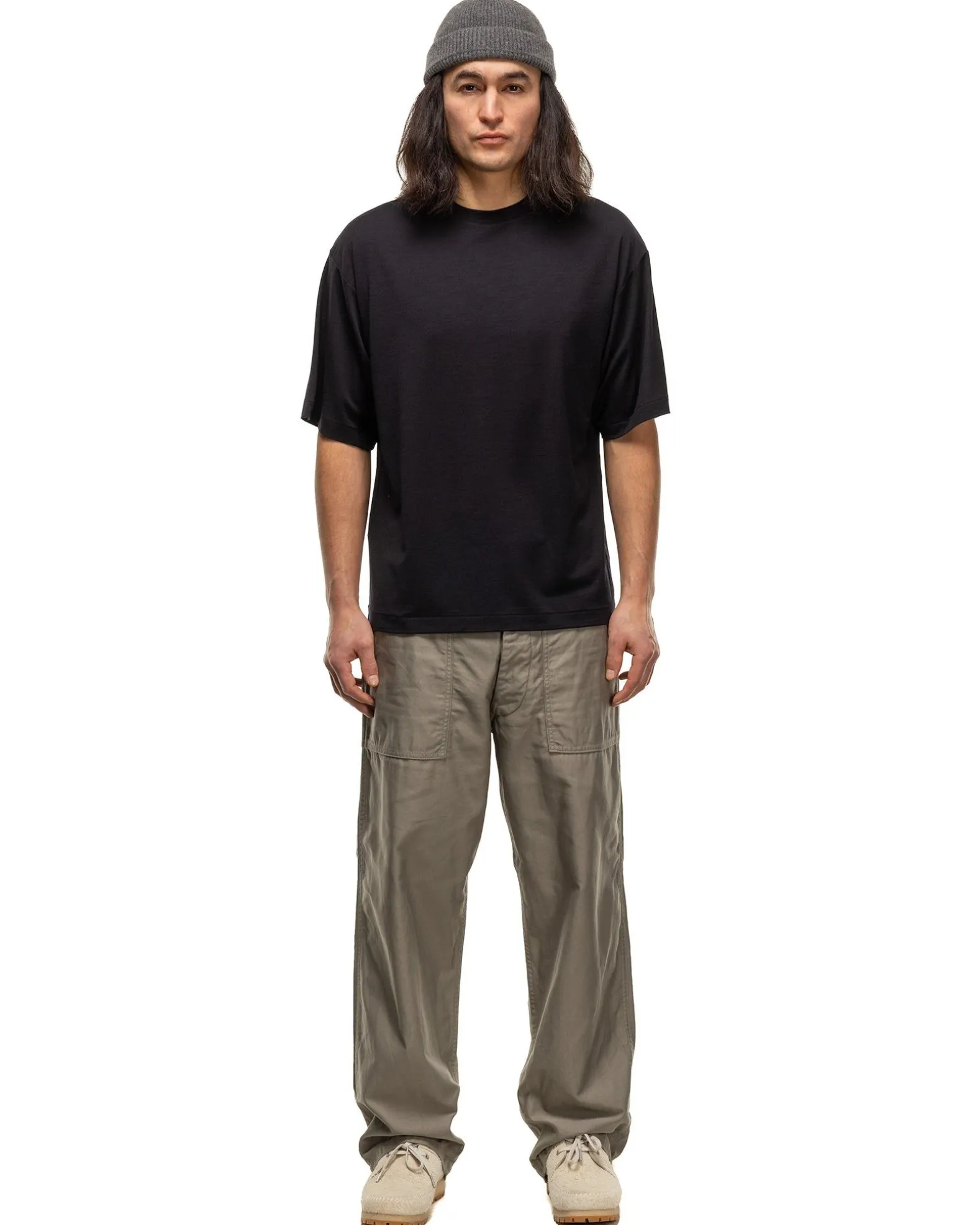 Super Soft Merino Tenjiku Halfsleeve Tee Navy