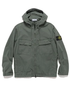 Supima® Cotton Twill Stretch-Tc Hooded Blouson Musk