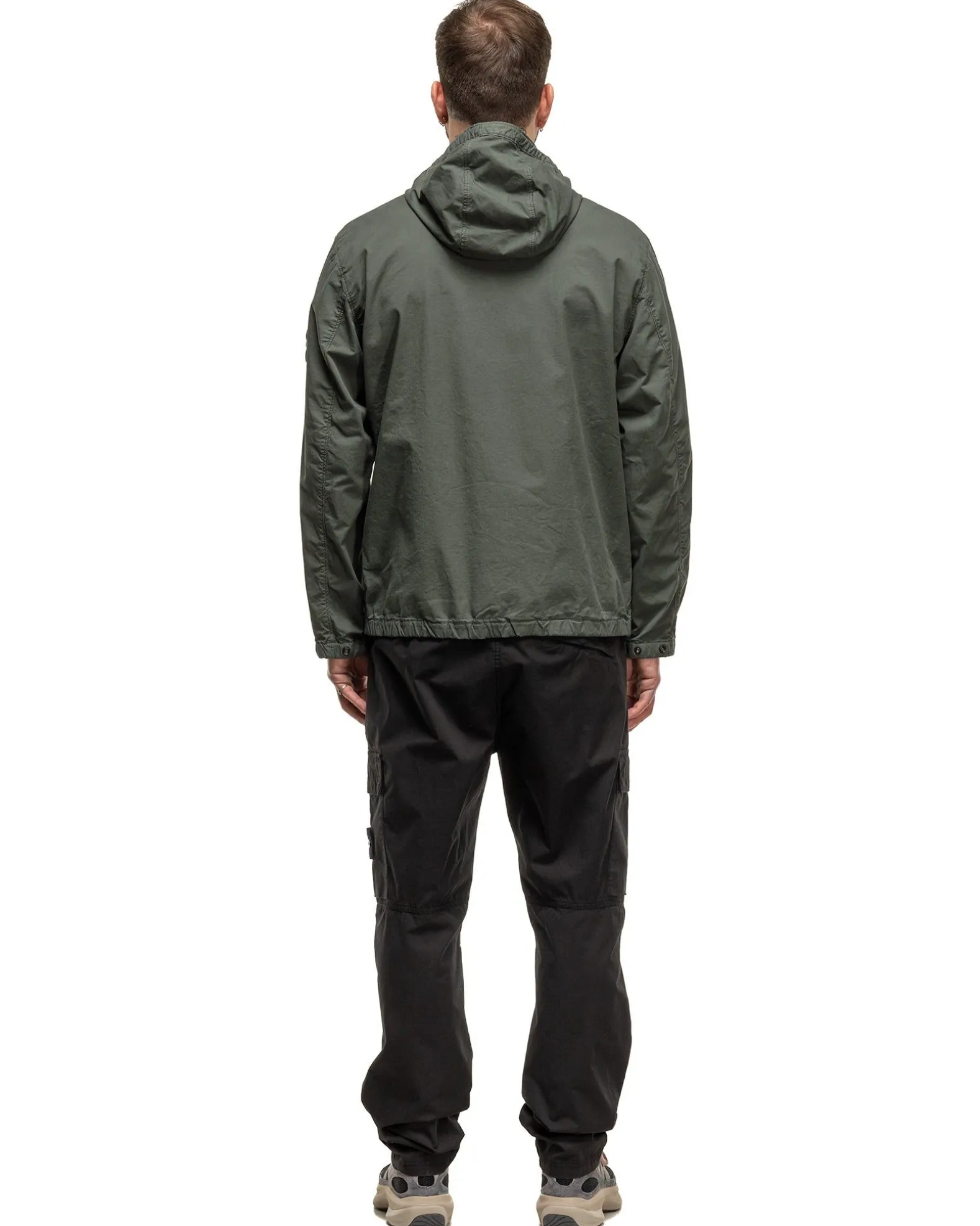 Supima® Cotton Twill Stretch-Tc Hooded Blouson Musk