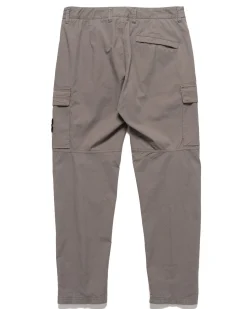 Supima® Cotton Twill Stretch-Tc Regular Fit Cargo Pants Dove Grey