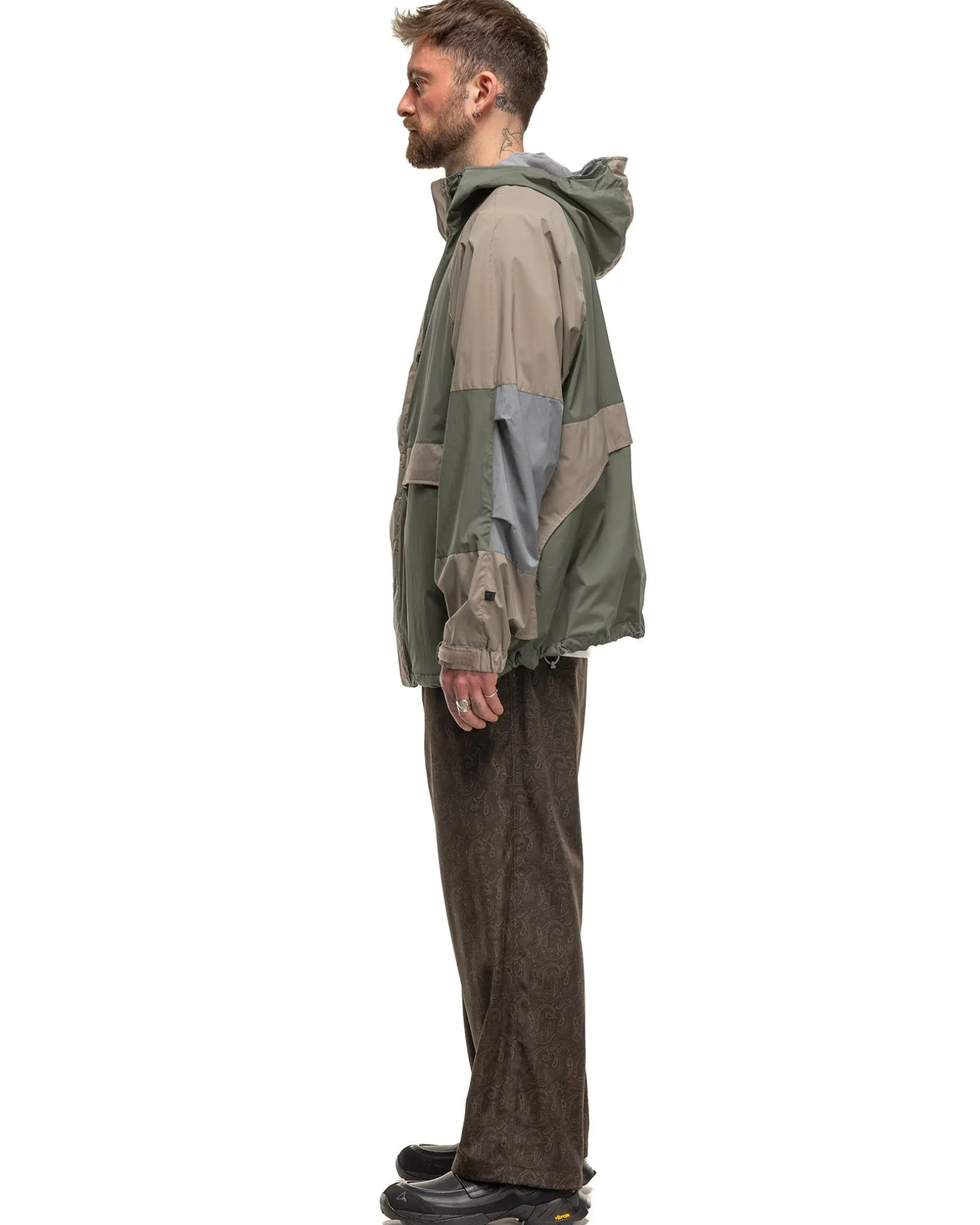 Tech Easy Trousers Paisley Brown