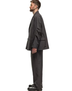 Tech Easy Trousers Twill Charcoal