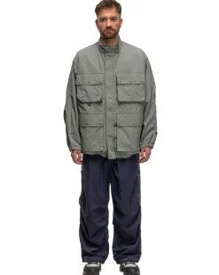 Tech Parachute Jacket Grey