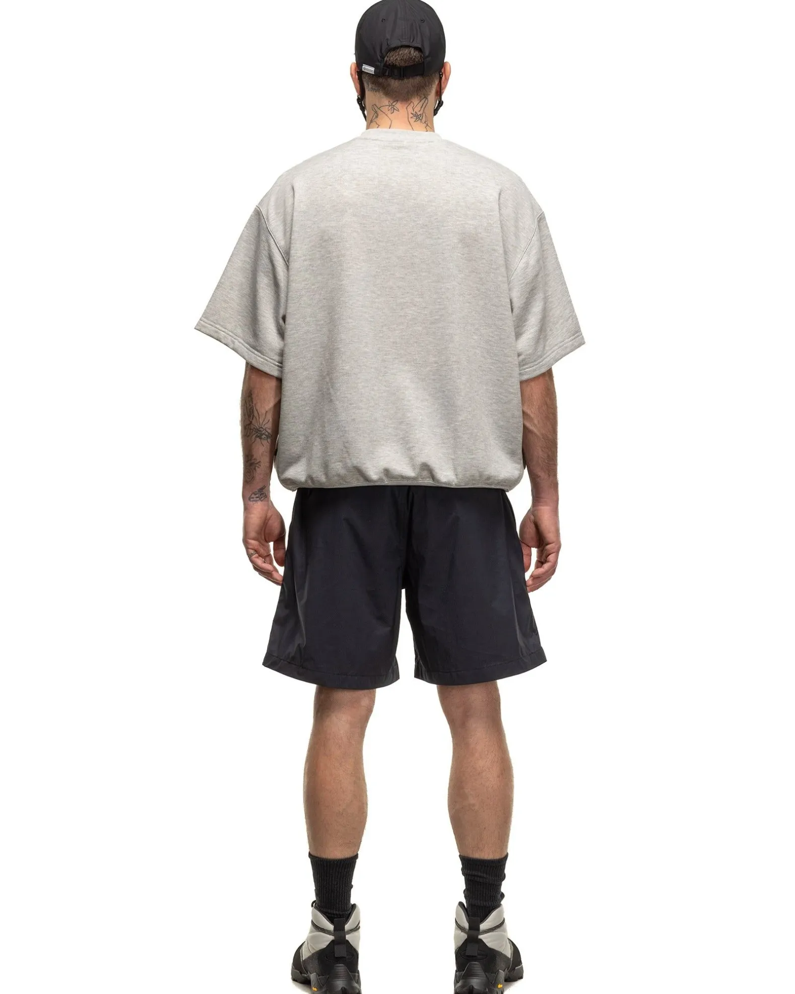 Tech Sweat Crew S/S Ash