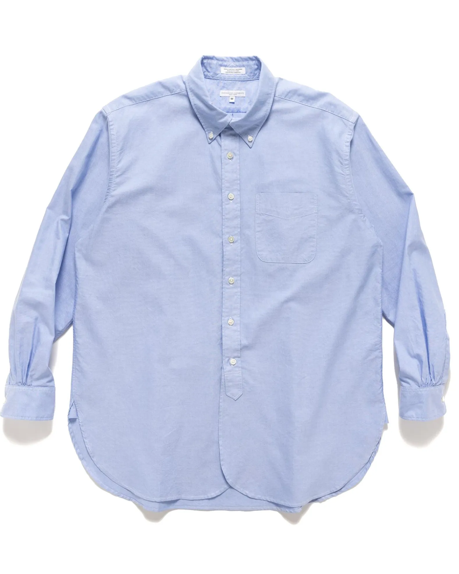 19Th Century Bd Shirt Cotton Oxford Blue