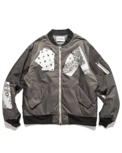 The Signal Flight Jacket Grey