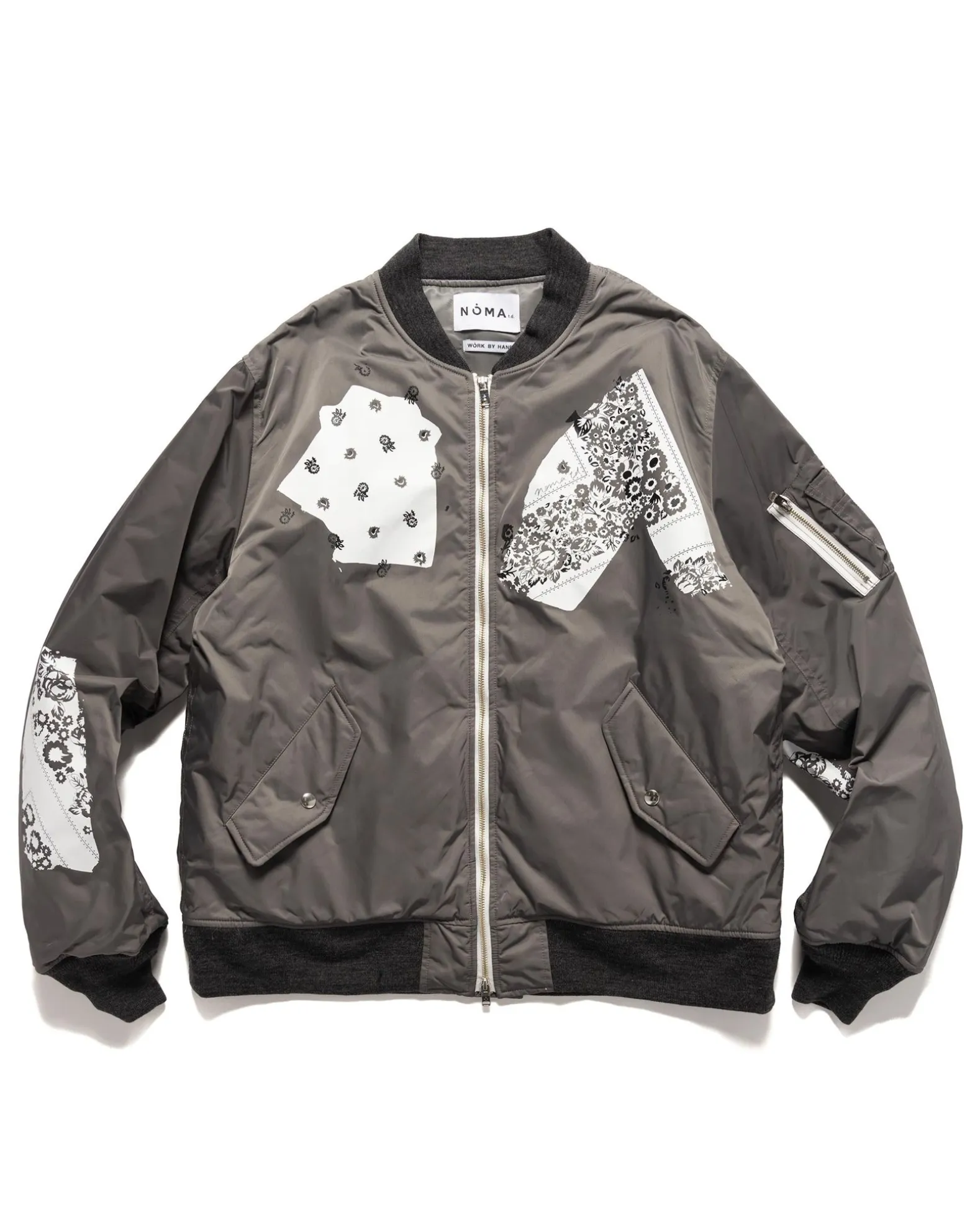 The Signal Flight Jacket Grey