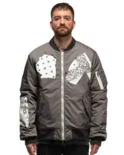 The Signal Flight Jacket Grey