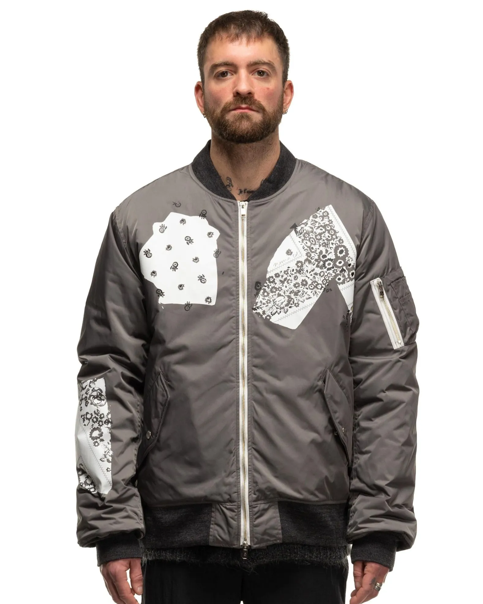 The Signal Flight Jacket Grey