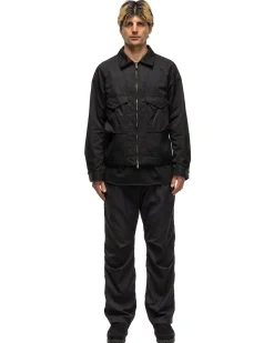 Trooper Short Jacket Cotton Gabardine Black