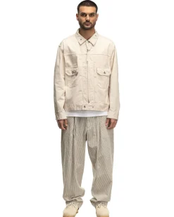 Trucker Jacket Chino Twill Natural