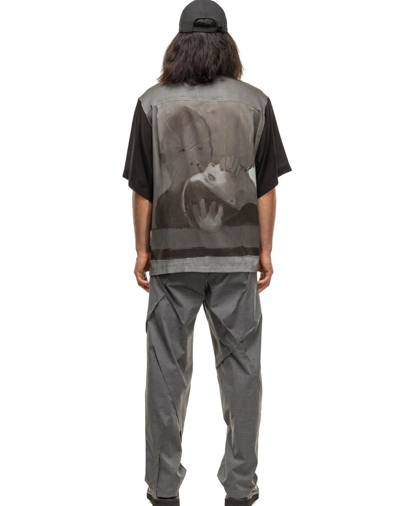 Uc1D4403 Shirt Blouse Grey Base