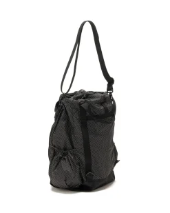Ul 3 Way Bag Black Polyfiber Polka Dot