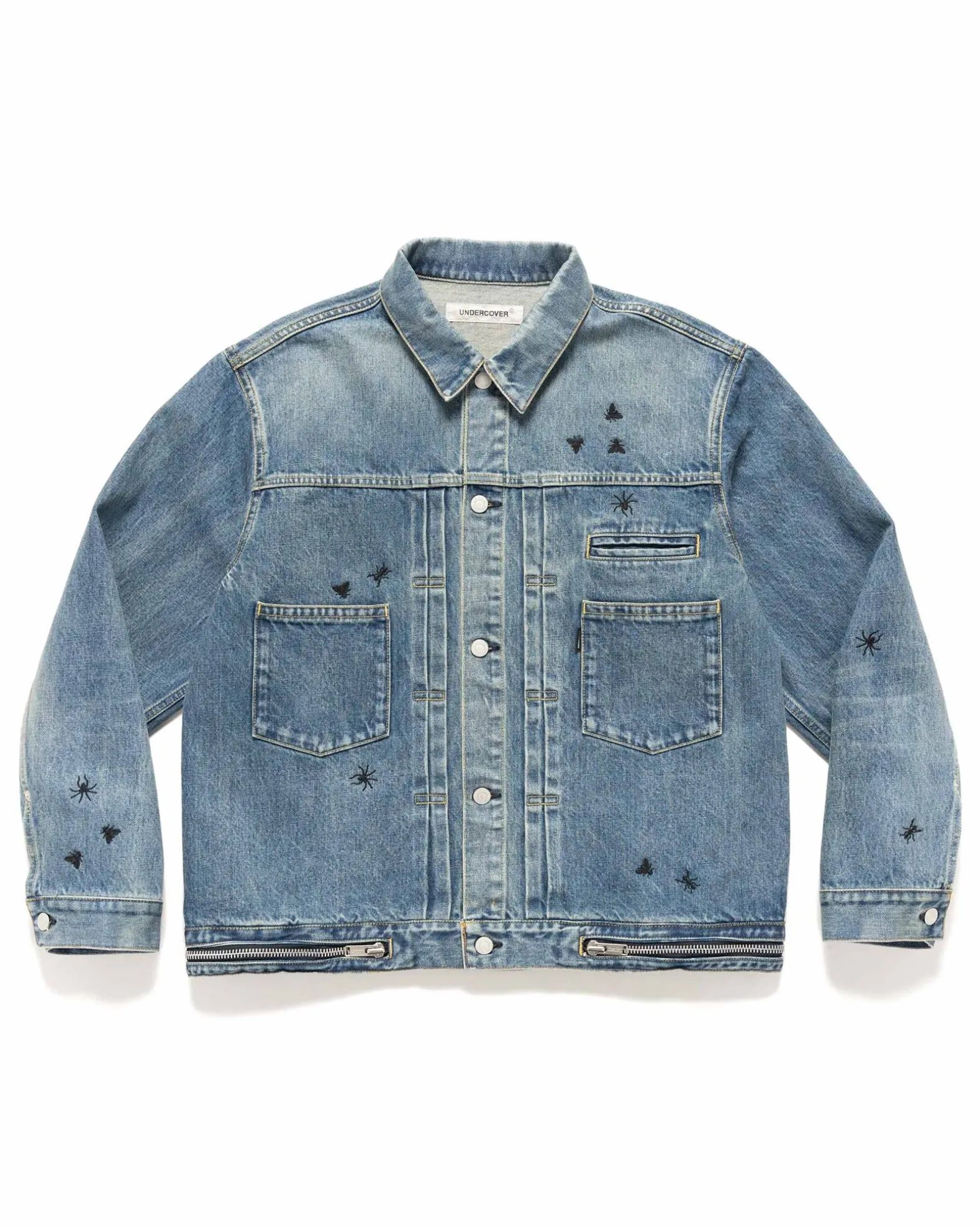Up1D4203 Blouson Light Blue Indigo