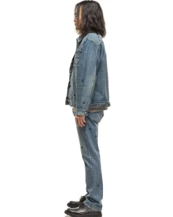 Up1D4503 Pants Light Blue Indigo