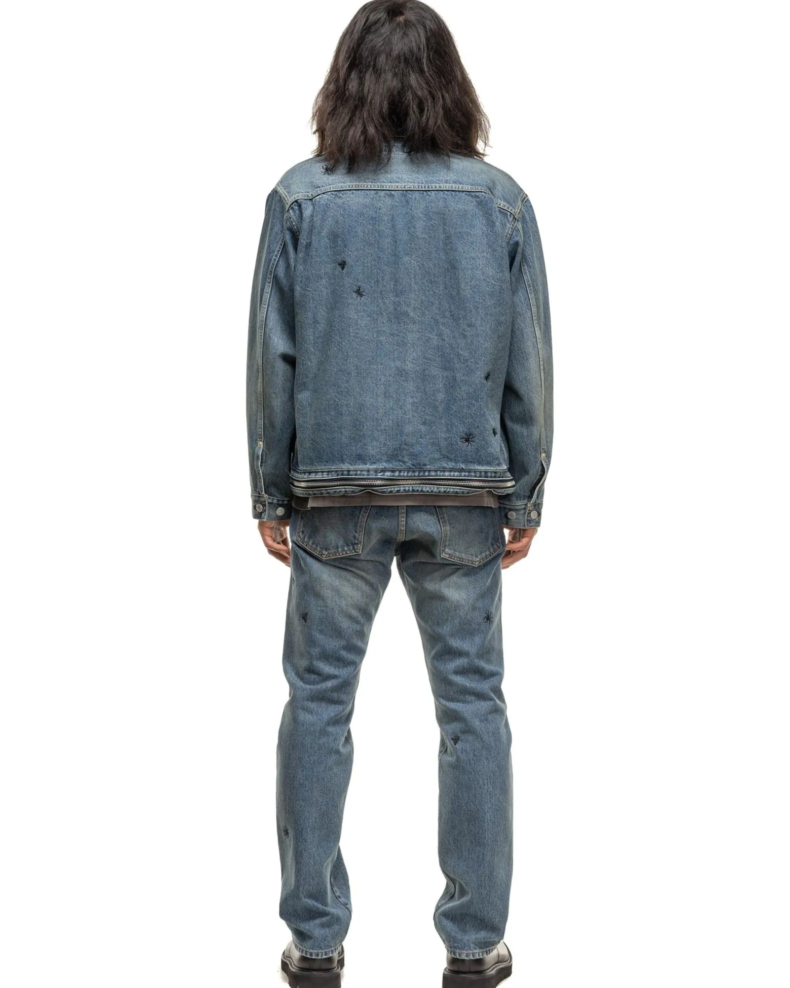 Up1D4503 Pants Light Blue Indigo