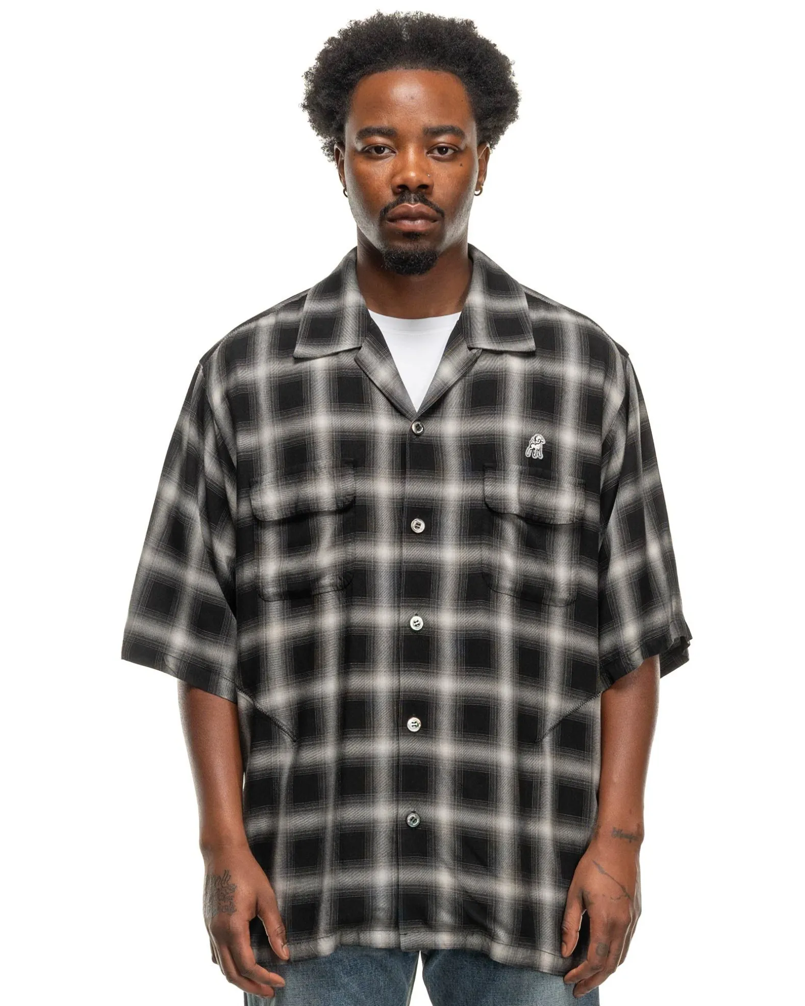 Us1D4491 Shirt Black Ck
