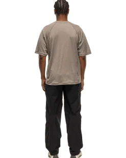 Wool T-Shirt Grey Beige