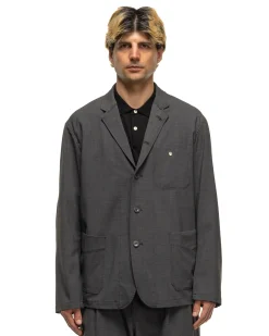 Worker 5B Jacket P/W/Pu Tropical Cloth Charcoal