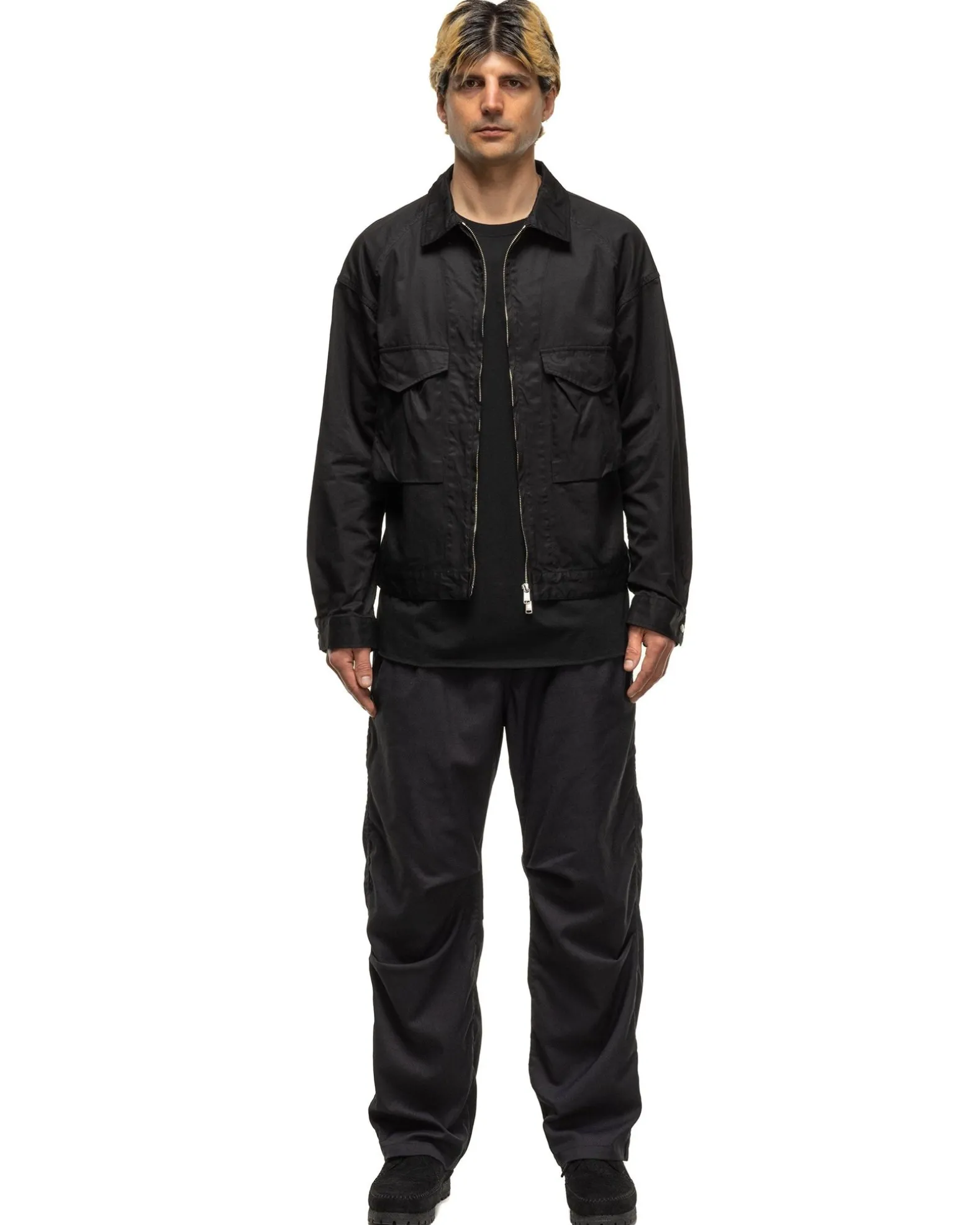 Worker Easy Pants P/C/Li Oxford Black