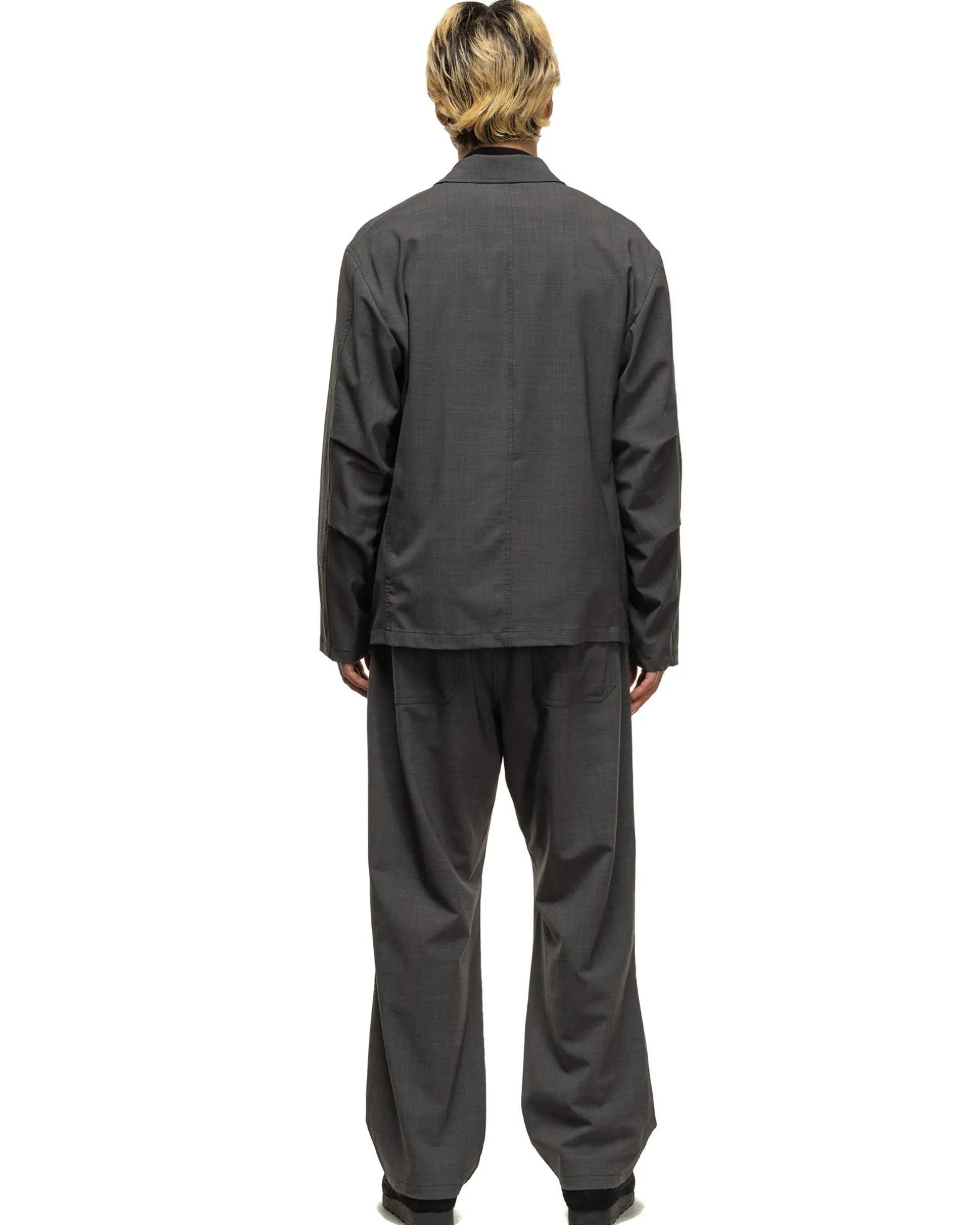 Worker Easy Pants P/W/Pu Tropical Cloth Charcoal
