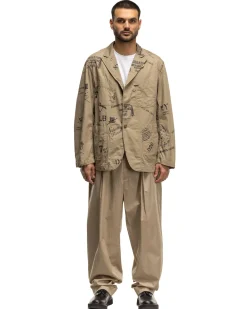 Wp Pant Highcount Twill Khaki