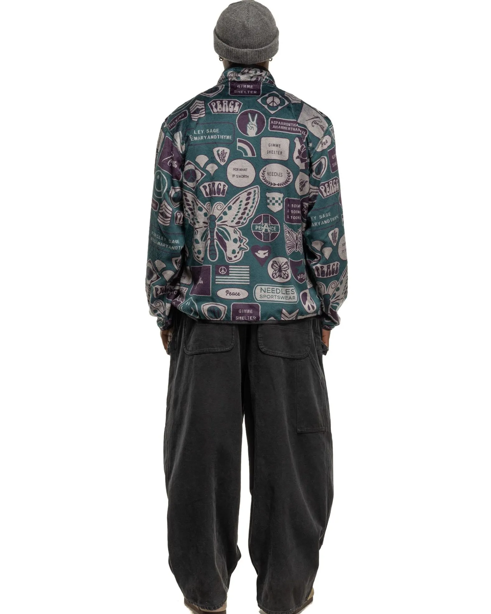 W.U. Piping Jacket-Micro Fur Patch