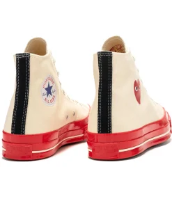 X Converse Chuck 70 Hi Red Sole Prestine